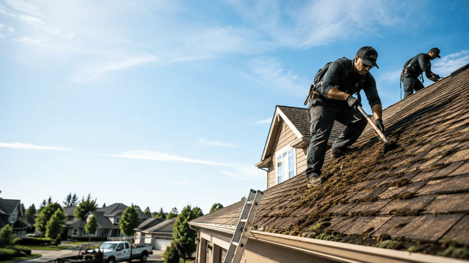 Roof Moss Removal in New Springfield, OH near me